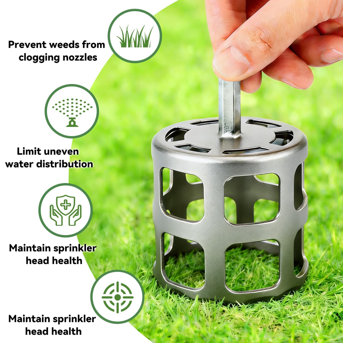 Sefream stainless sprinkler tool built for reliable performance in wet irrigation