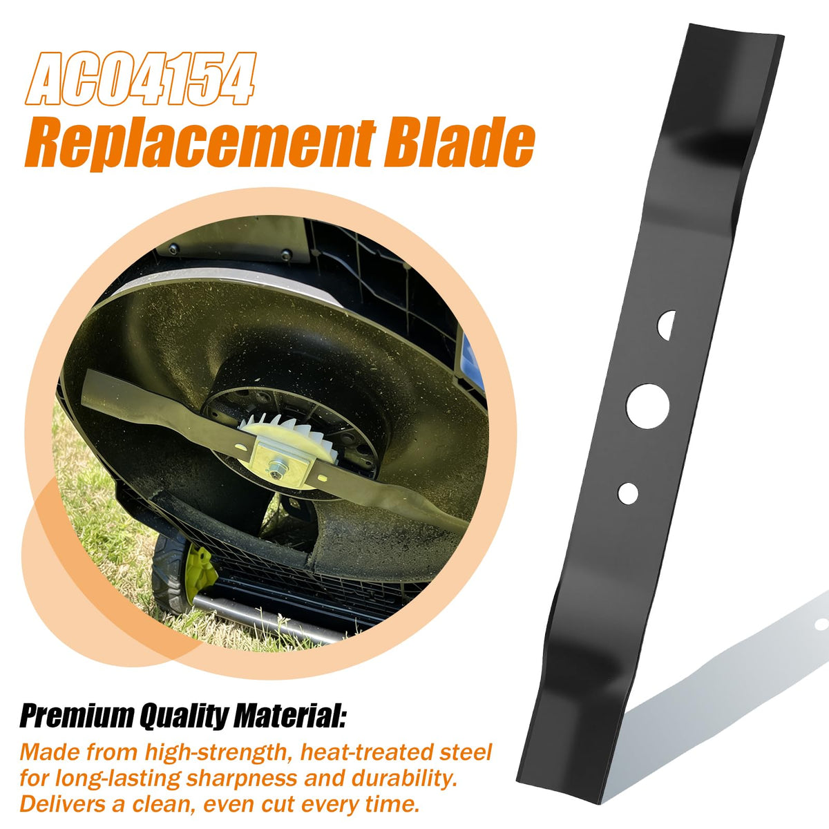Sefream heat-treated steel blade stays sharp longer