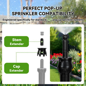 Sefream stem extender details show precise 0.6 inch diameter compatibility