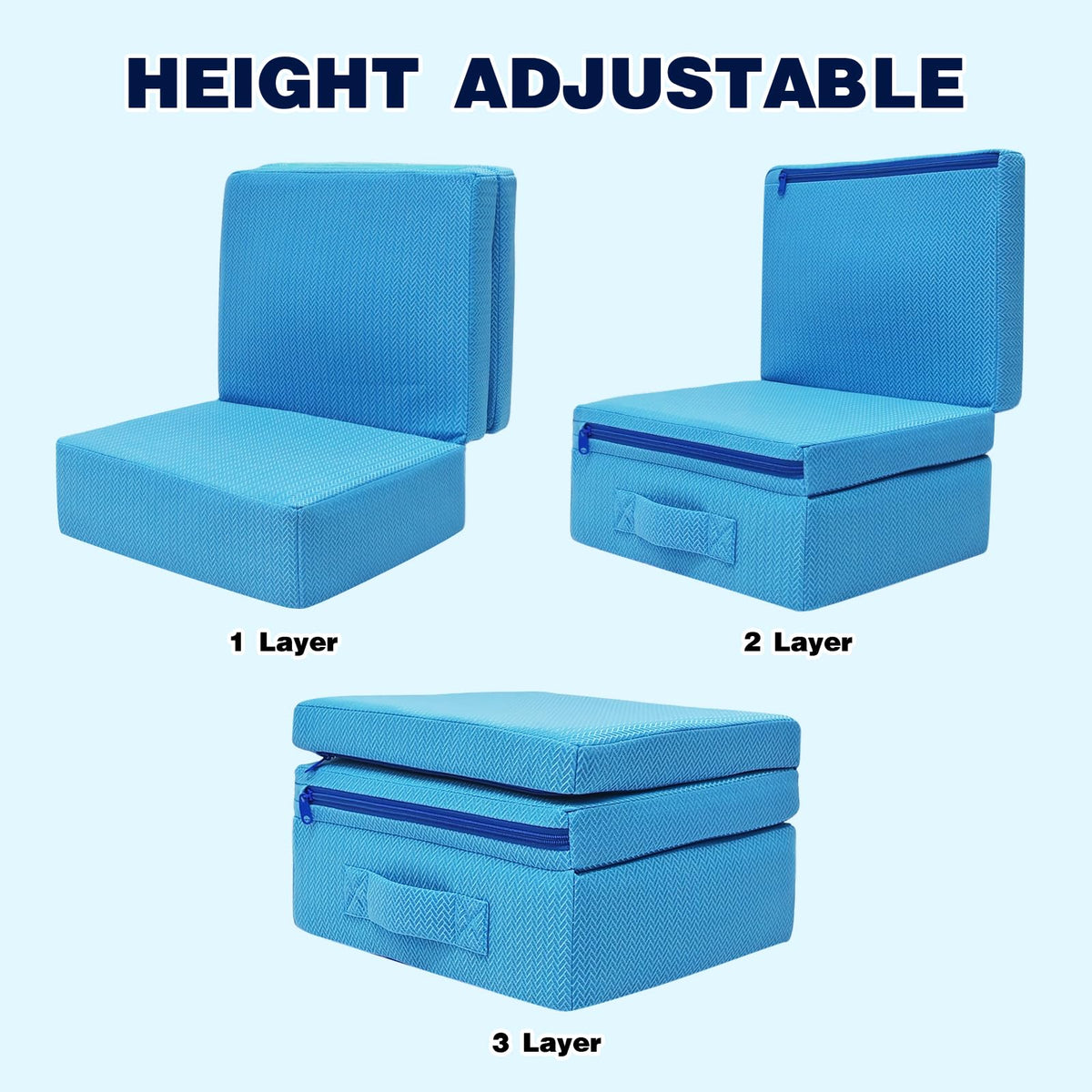 SEHAUSEU hot tub booster seat breathable mesh keeps the surface comfortable.