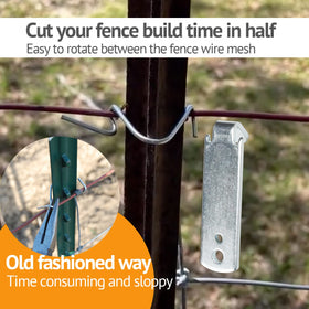 Seiria t-post clip fence tool ready for DIY projects