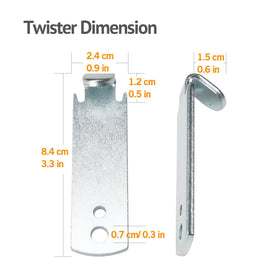 Seiria twist tool dimensions for precise handling