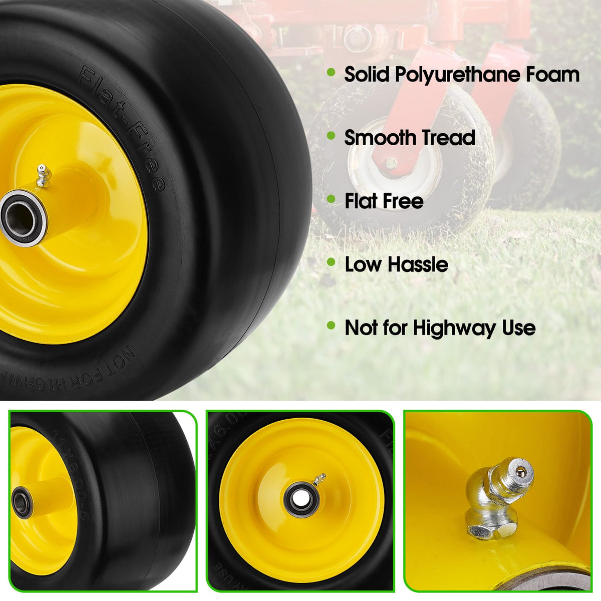 Sejaede centered hub range 5.8 to 10.4 inches for compatibility