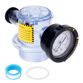Sejaede clear body air-relief assembly for Pentair Triton II enables easy air release inspection