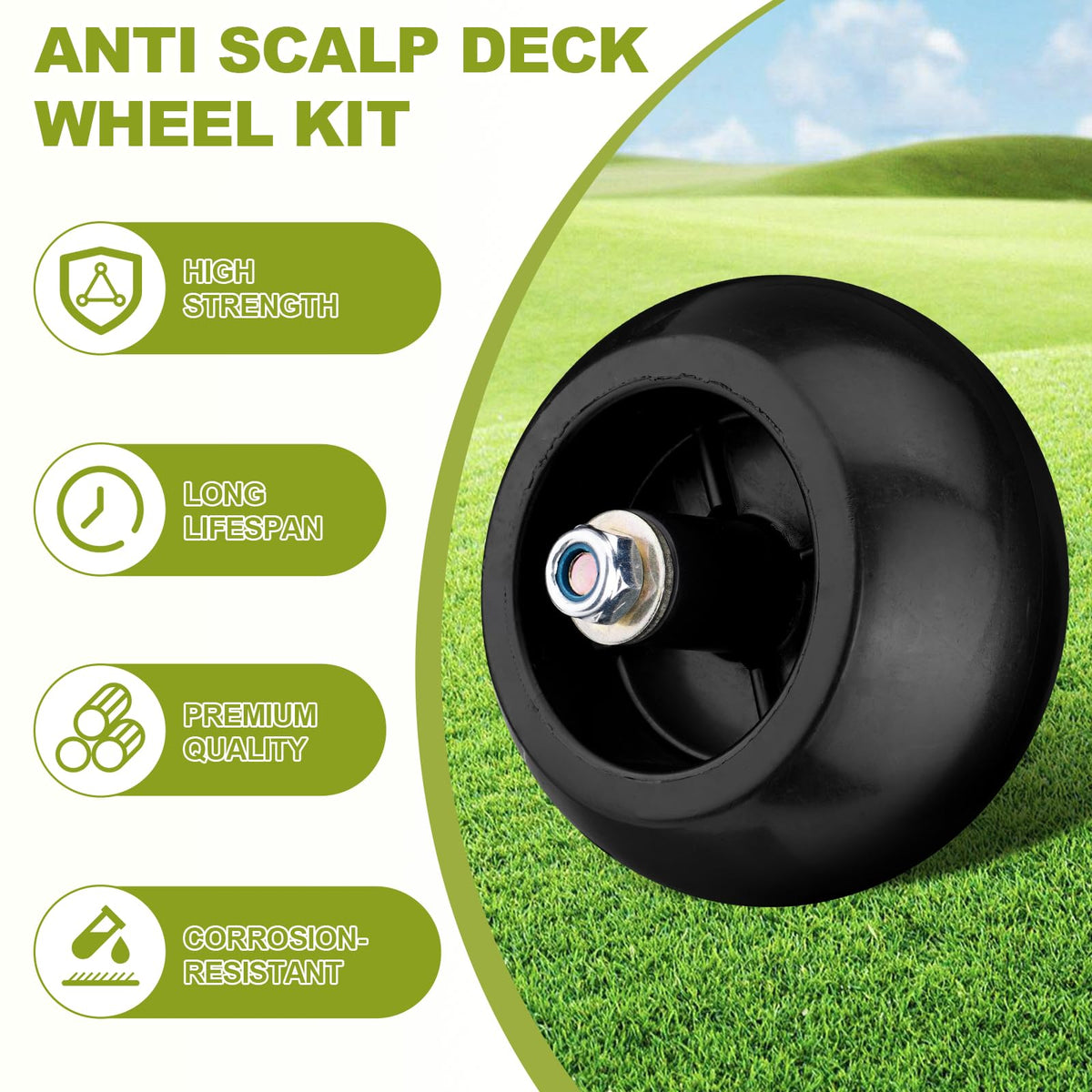 Sejaede compatible with Toro Exmark Kubota for versatile decks