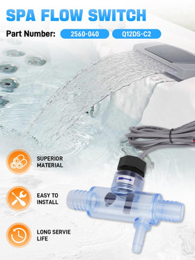 Sejaede flow switch cable assembly highlights durable wiring for hot tubs.