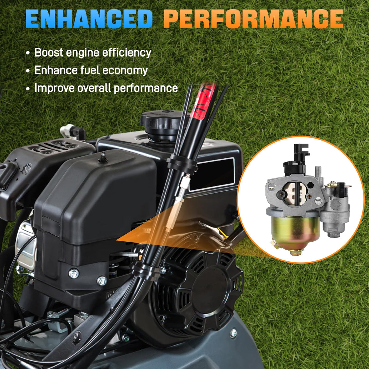 Sejaede fuel line with clips – reliable fuel delivery for Kohler engines