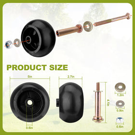 Sejaede four-wheel kit packaging ready for quick assembly