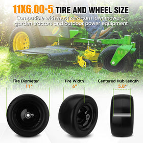 Sejaede universal axle bore spacers kit fits multiple mower models.