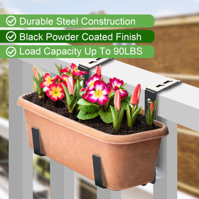 Sekcen anti-tilt design keeps planters level for best display