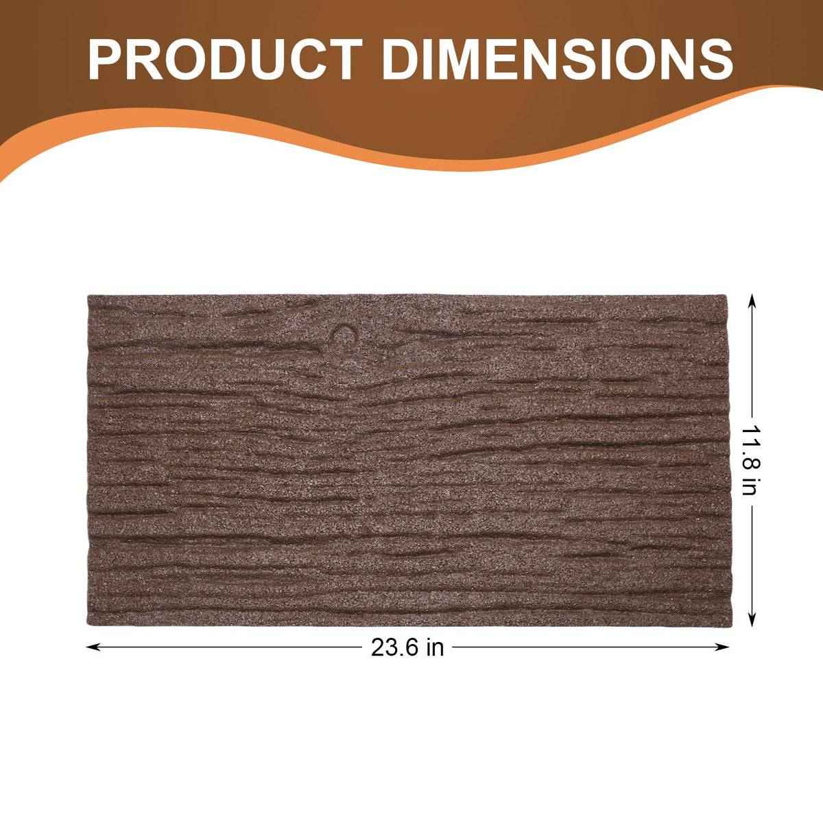 Sekcen outdoor walkway stones in brown blend with foliage for a seamless garden look.