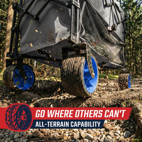 Sekey 360° rotating all-terrain wheels with brakes for steady positioning