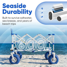 Sekey all-terrain tires perform well on sand, grass, and gravel