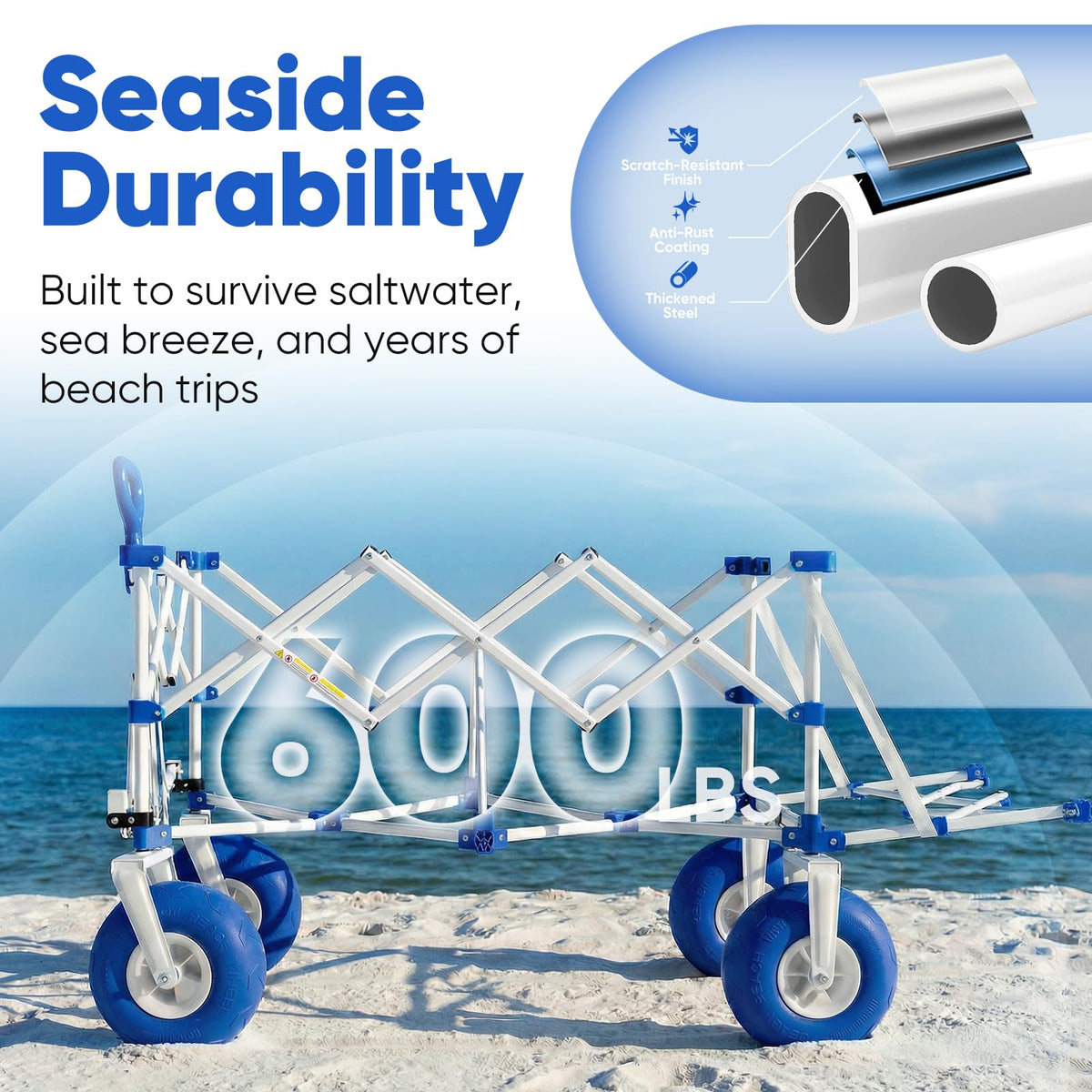 Sekey balloon tires designed for sand and uneven terrain.