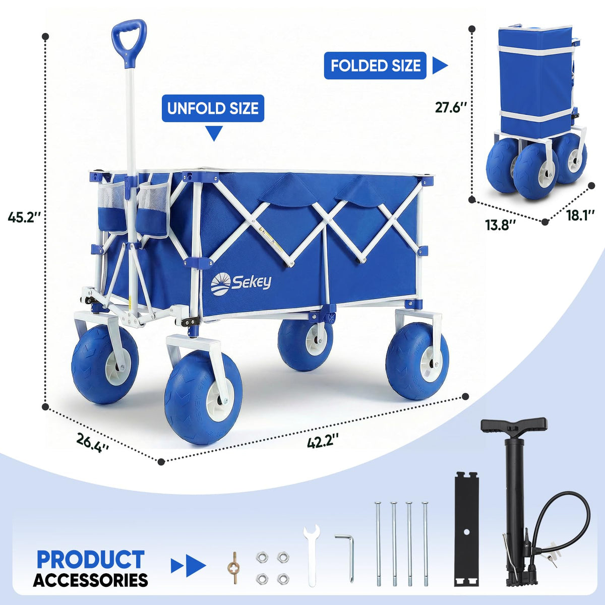 Sekey camping and groceries setup for versatile outdoor use