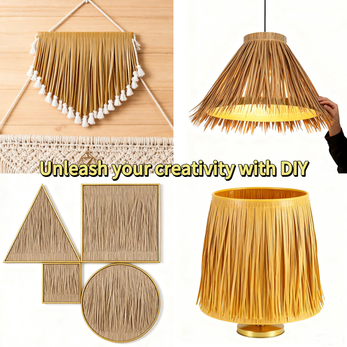 SEKKVY artificial palapa thatch emphasizes durability and weather-friendly use outdoors.