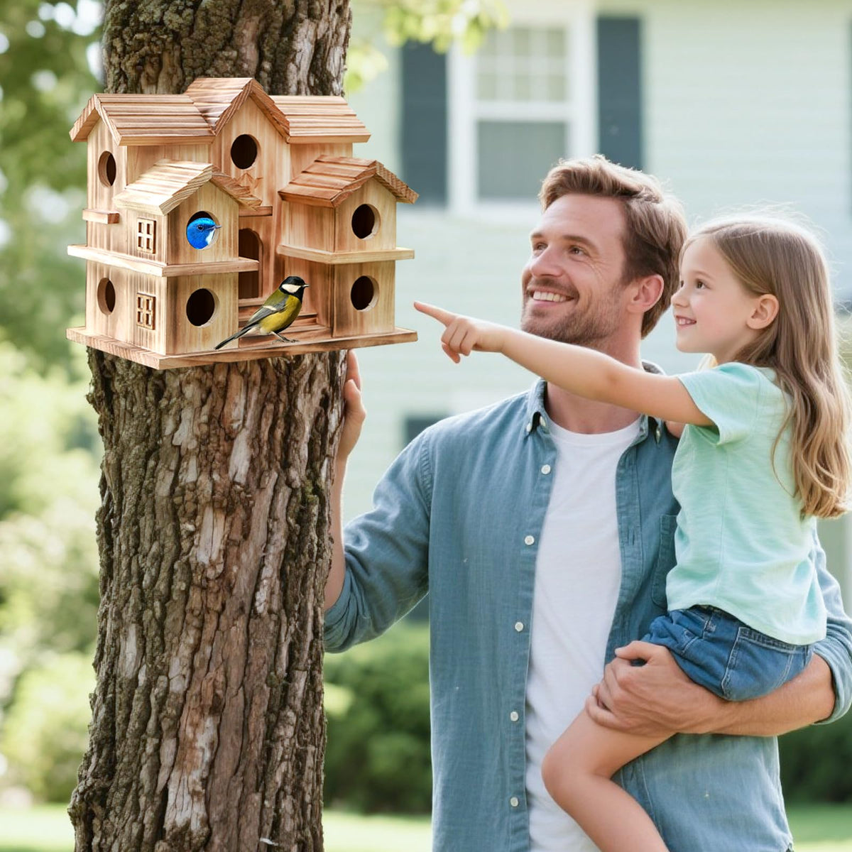 SELENAIRE garden life habitat; adds natural activity to your outdoor space.