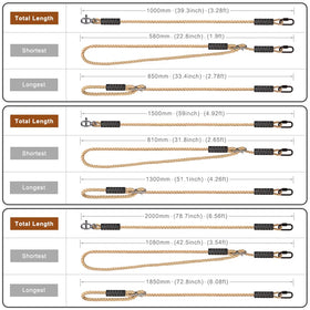 SELEWARE adjustable-straps-with-buckle enable precise height and tension control.