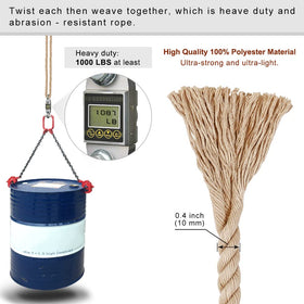 SELEWARE easy-hang setup demonstrates simple over-tree attachment and quick tensioning