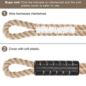 SELEWARE outdoor-indoor-hammock-setup enhances backyard playground options.