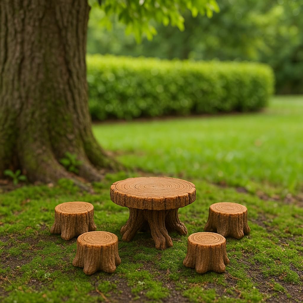 Sellgoodmood micro-landscape furniture fits compact fairy displays.
