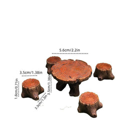 Sellgoodmood mushroom-themed accessories brighten outdoor terrariums.