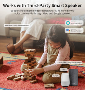 Senckit app alerts provide real-time temperature and humidity updates to your phone.