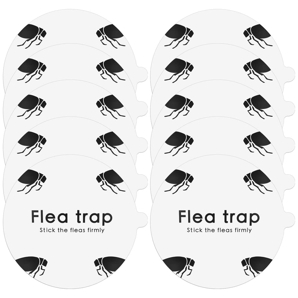 Senitek Earpads flea-trap sticky refill 7-1-inch captures indoor insects safely