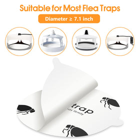 Senitek Earpads universal compatibility glue pad for 7-1-inch traps