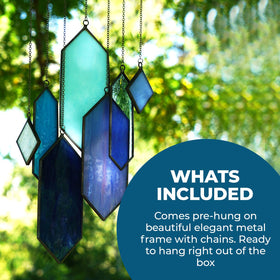 SENSORY4U earth tones suncatcher adds warm ambience to indoor or outdoor spaces