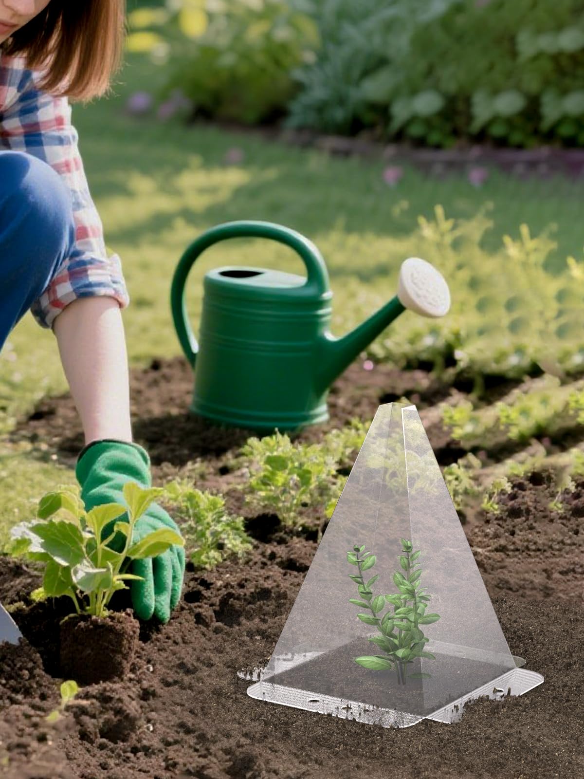 SENWELL-KA covers suit vegetables, herbs, and flowers in beds and pots