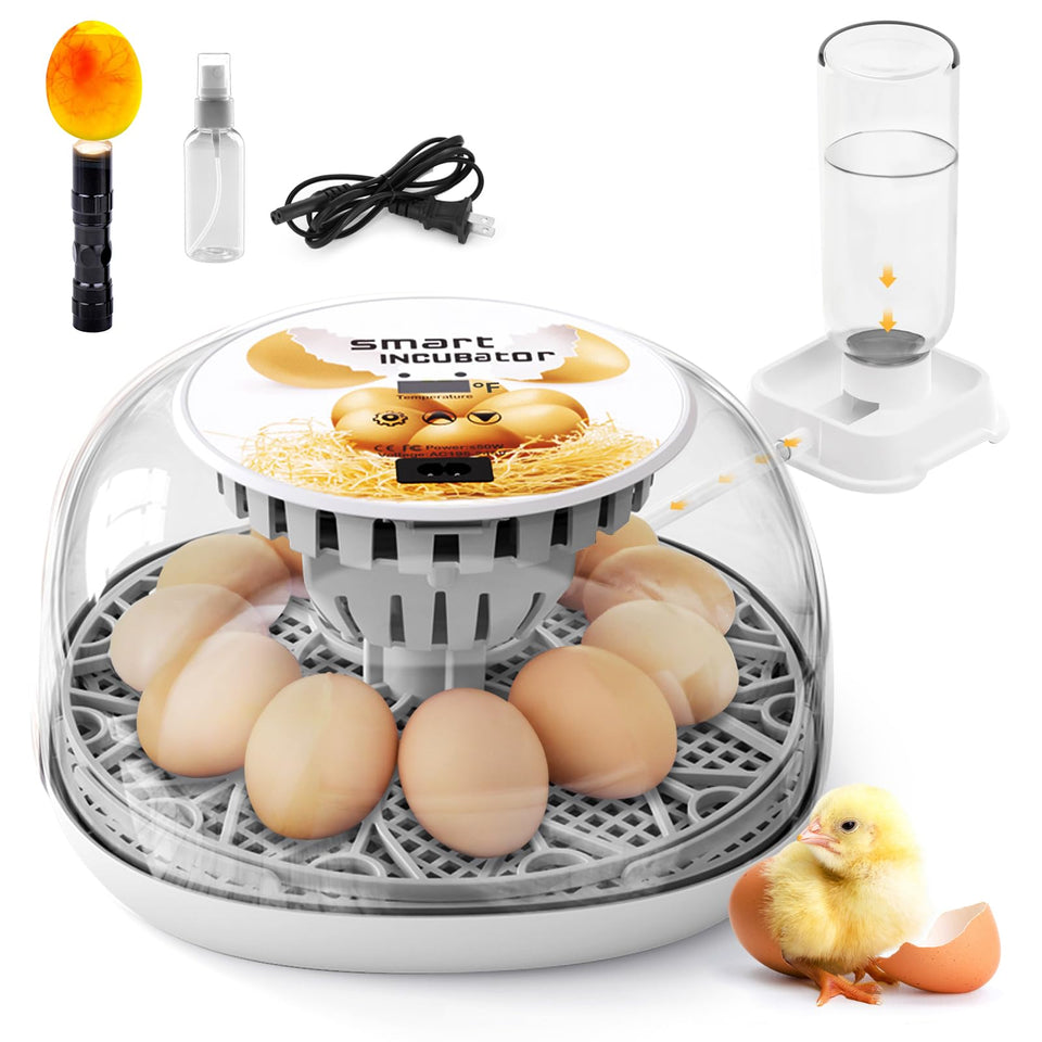 SENXINGYAN egg incubator 360° view window for easy monitoring of eggs