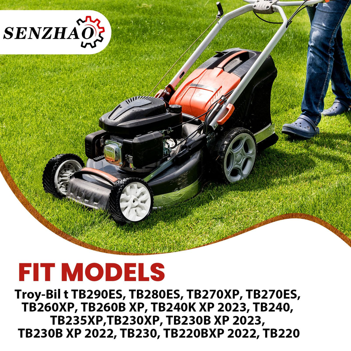 SENZHAO drive wheel assembly for 8-inch tires suits a range of walkers.