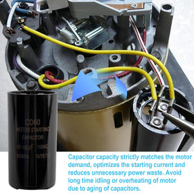 Seork capacitor compatible with Hayward Super Pump for smooth operation.