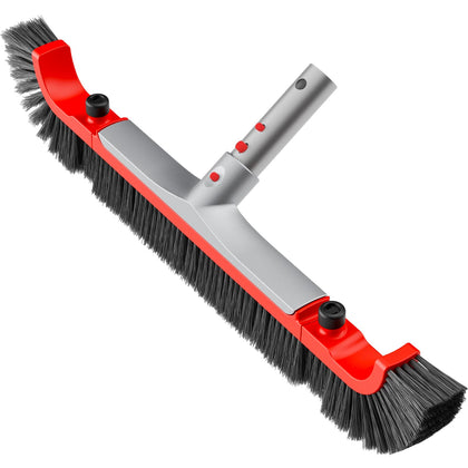 Sepetrel 22-inch wide pool brush head with expansive surface for faster wall scrubbing.