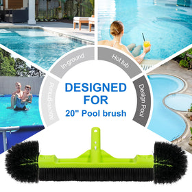 Sepetrel pool wall cleaning demonstration for inground and above-ground pools