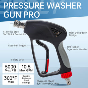 SEPLY pressure washer short gun ergonomic handle for comfortable control