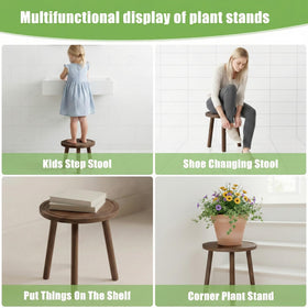 SEQUEDA wide-base design provides stable support for a large pot.
