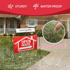 SERABETTO weatherproof banner withstands wind and rain for reliable promotion.