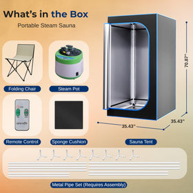 SereneLife auto shutoff ensures safe operation during use.