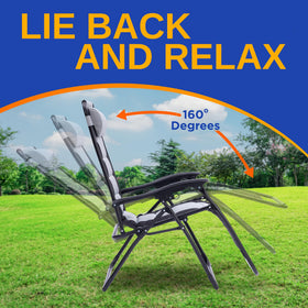 SereneLife textilene seat breathable to help stay cool on sunny days.