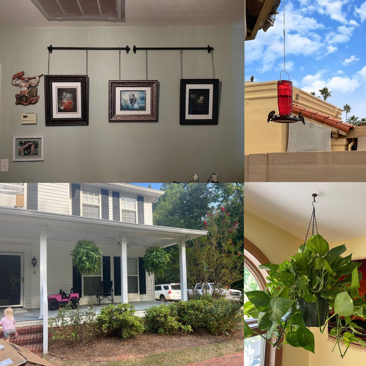 Sersberg indoor/outdoor chains for balcony or porch