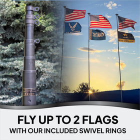 Service First 100MPH wind-rated pole withstands harsh weather