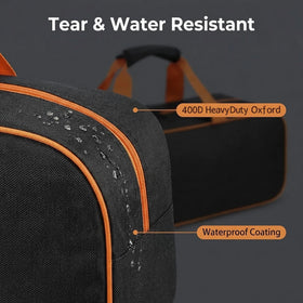 Setmoi large-capacity tote for spatulas, tongs, brushes and spices.