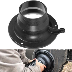 sevencow 43791 hose adapter assembly enables secure hose connection for lawn vacuums.