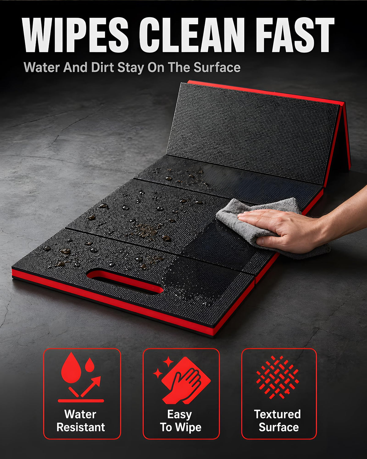 Sevenjungle heavy-duty mat supports workouts, gardening, and DIY tasks in various spaces.