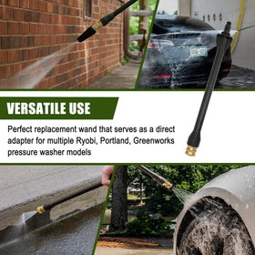 Sevensool outdoor cleaning wand ideal for decks, patios, and driveways.