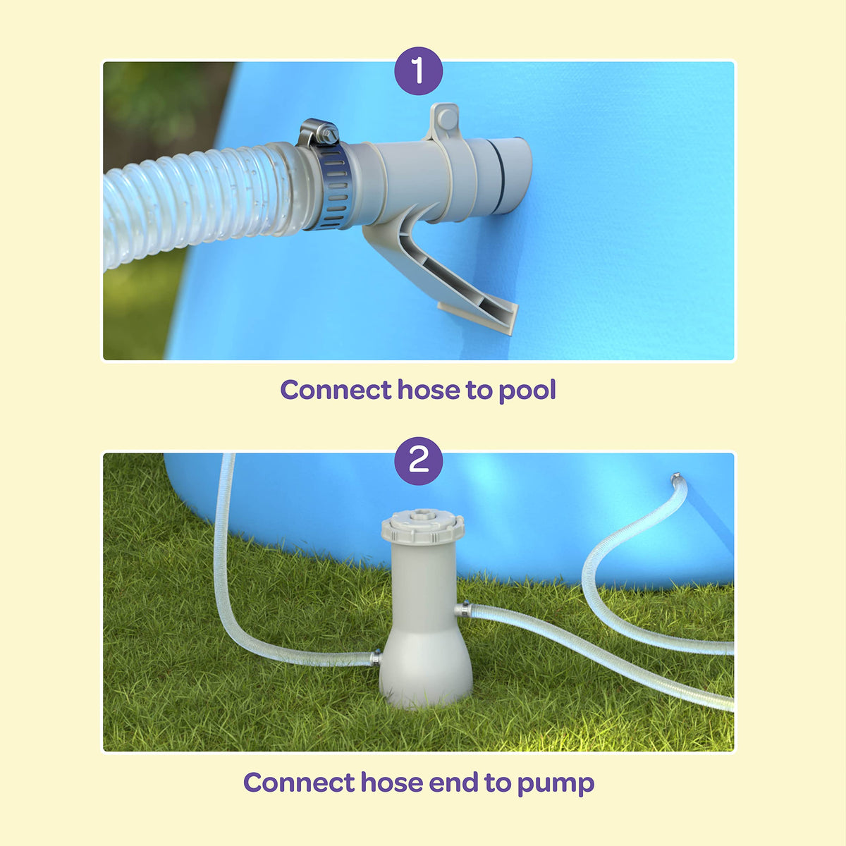 SEWANTA flexible hose construction withstands pressure while remaining easy to maneuver.