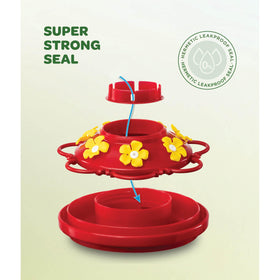 SEWANTA hummingbird feeder suited for outdoor backyard use