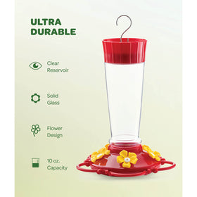 SEWANTA hummingbird feeder wide mouth simplifies filling and cleaning